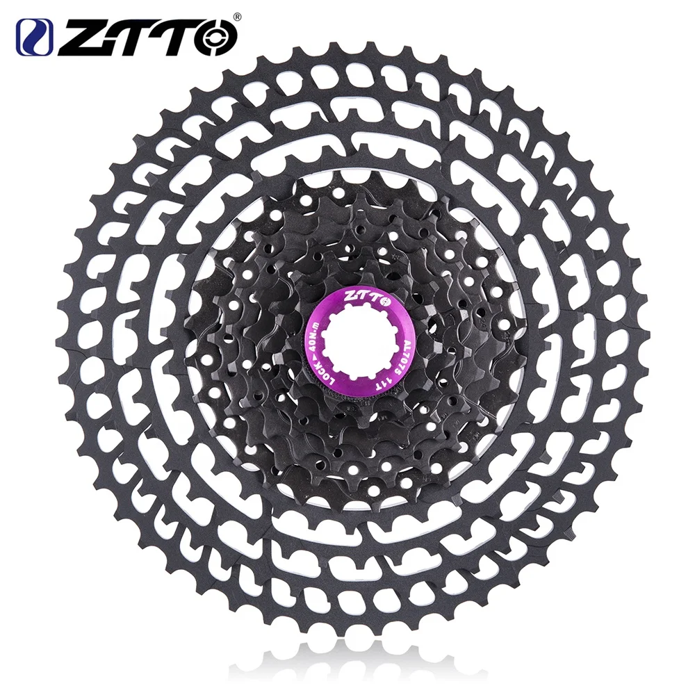 ZTTO 11-Speed SLR Cassette 11-50T 11s Wide Ratio CNC Freewheel for Mountain Bike Compatible with X 1 9000 Bicycle Parts