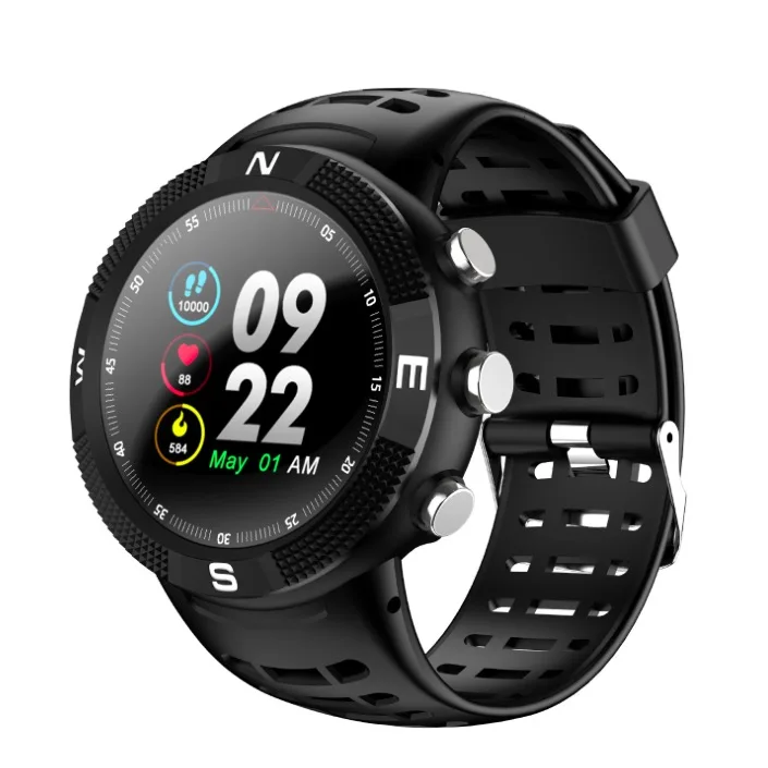 

New arrival F18 Smart watch gps trackerIP68 waterproof sleep hear rate pedometer watch alarm clock wristband, N/a
