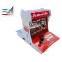 

10.1 inch 3A table top bartop mini arcade machine built-in Pandora's box 9 game console 1500 in 1