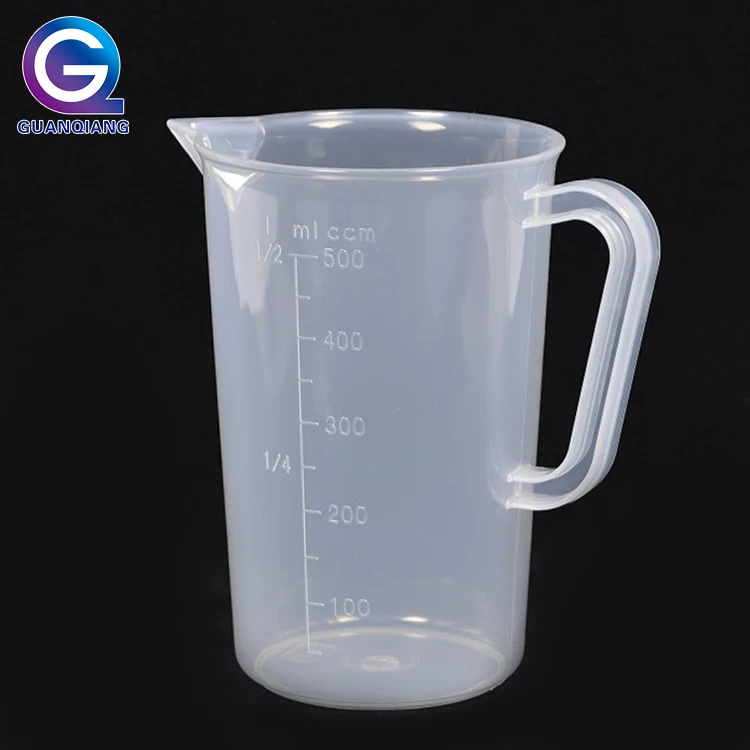 Transparent Plastic Measuring Beaker Cup 1 Liter Measuring