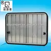 aluminum frame side sliding steel structure modular log cabin window