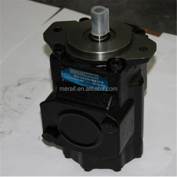 Alibaba supplier OEM terex hydraulic pump T6 Series T6DC Denison Hydraulic Vane Pump with low noise