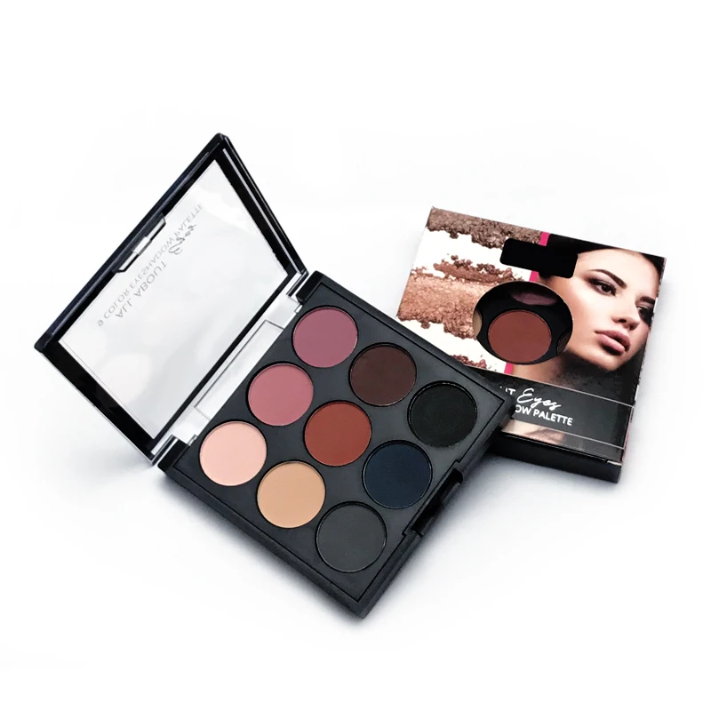 

Fast Delivery 9 Color Matte Nude Eyeshadow Palette, 9colors