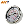 Beco PSI pressure gauge Glycerine oil filled manometer Brass connector gauges
