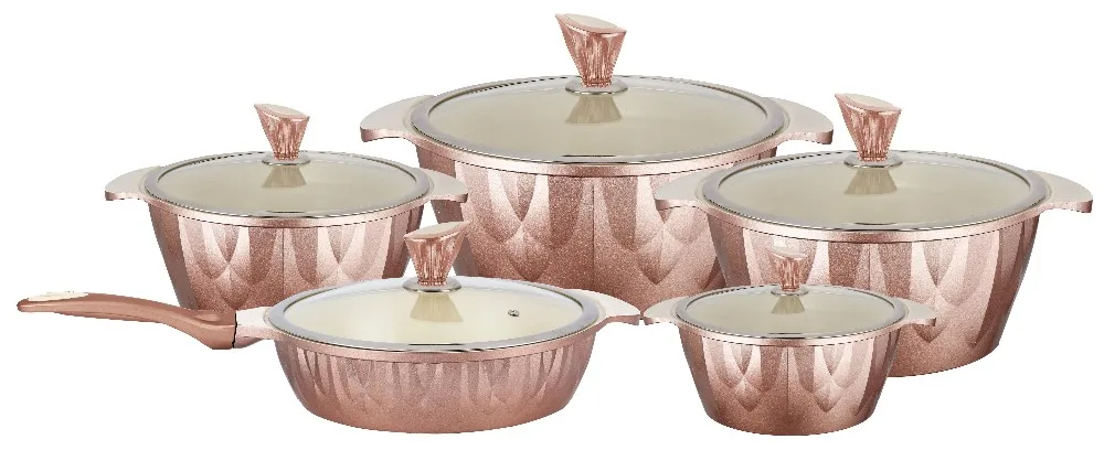 pink cookware set target