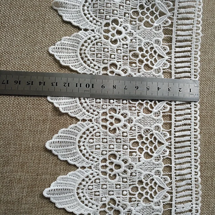 Free Sample Factory Guipure Lace Trim 