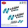 custom metal cnc milled Alloy Servo Mount aluminum clamp rc toy car spare part