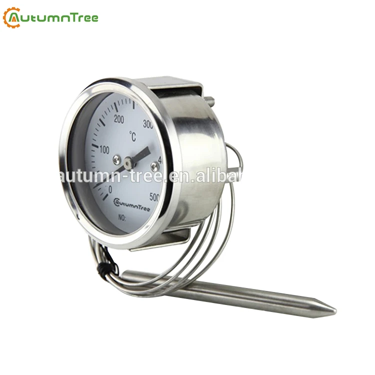 Capillary Thermometer Rolling Ring Type Buy Gas Filled Thermometer