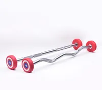 

Wholesale Captain America 10kg-50kg fixed rubber barbell