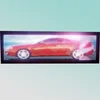 CE RoHS programmable 32X128pixel P7.62mm indoor SMD RGB full color led moving message sign with asynchronous system