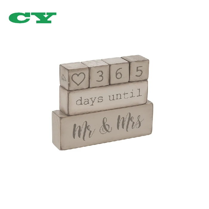 Rustic 6 Piece Wooden Block Wedding Day Countdown Calendar Buy Countdown Calendar Wooden Countdown Calendar Wedding Day Countdown Calendar Product On Alibaba Com