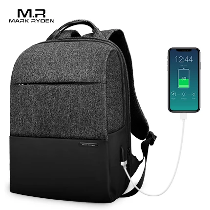 

Mark Ryden 2021 china school mochila laptop bag for Men usb backpacks Business backpack MR9618