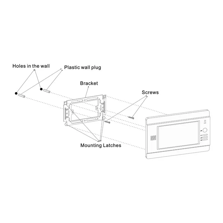 Schematic 4 Wire Intercom Wiring Diagram - Complete Wiring Schemas