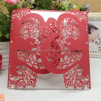 Sweetmade Romantic Heart Shaped Personalized Printed Insert Double