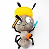 Professional customized standing cartoon ant plush toys