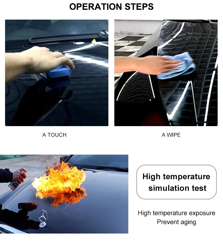 Allplace Ceramic Coating Auto Refinish Nano Ceramic Car Coating 9 H