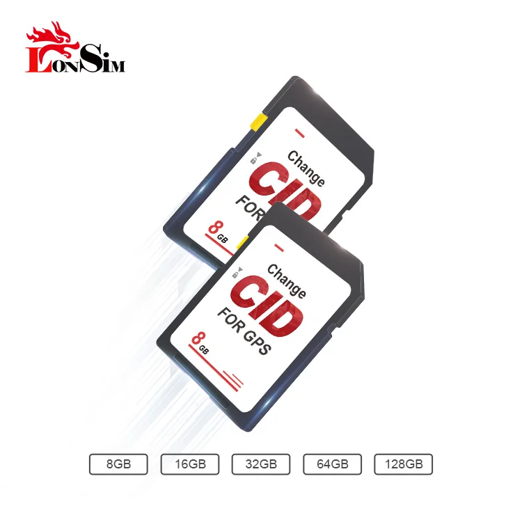 

Real Full Capacity 32GB Custom Change CID SD Memory Card, High quality memory card blue black
