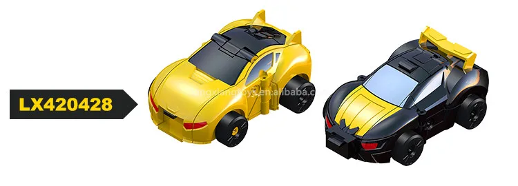 New Plastic ABS 2 IN 1 car transform robot car toy for sale