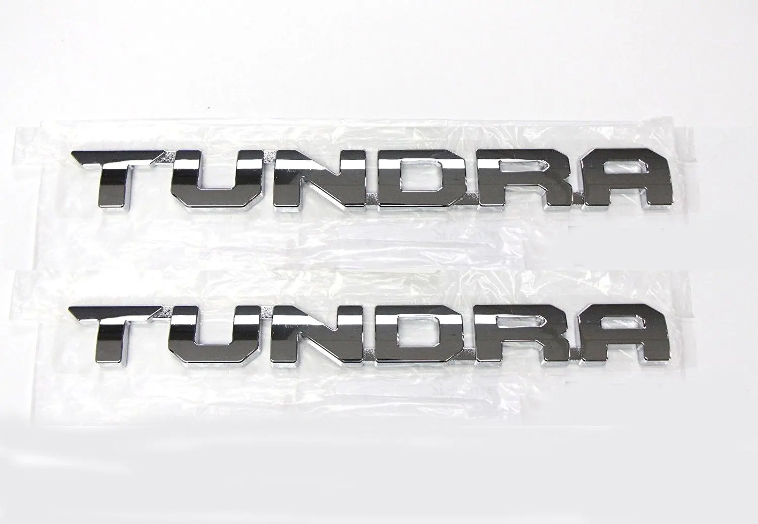 Toyota Tundra 2013-2017 TRD PRO Nameplate Matte Black Tundra Door Emblem 2 Pack