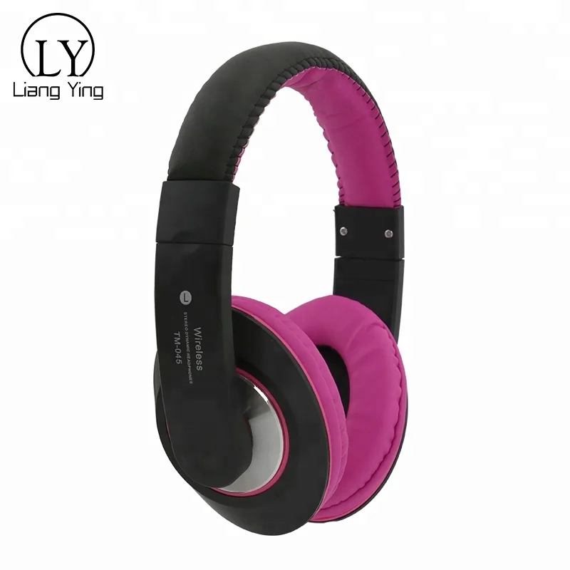 

Stylish Over Ear Stereo Gaming Headphone Wireless Bluetooth Headset, Fluorescent green;orange;blue and rose red