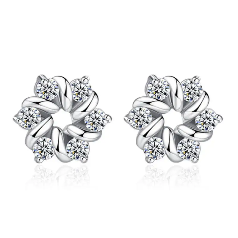 

Simple fashions of Zircon Earrings, N/a