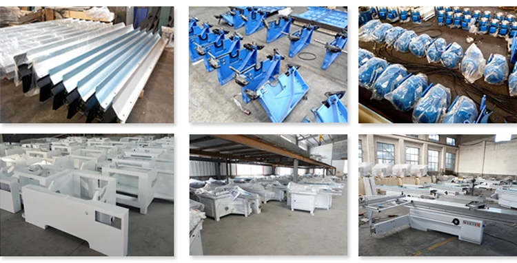 wood cutting sliding table panel saw machinery