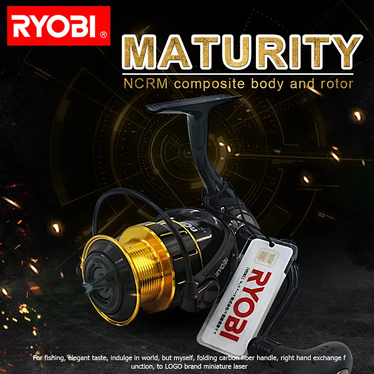 Ryobi Maturity 3000 Titanium Concept Spinning Reel V-Shaped NCRM Rotor NEW 