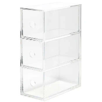 perspex storage drawers