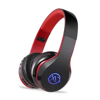 

Audio mp3 player wireless headphones blue-tooth headset with rgb led light for computer /speaker/ gamer