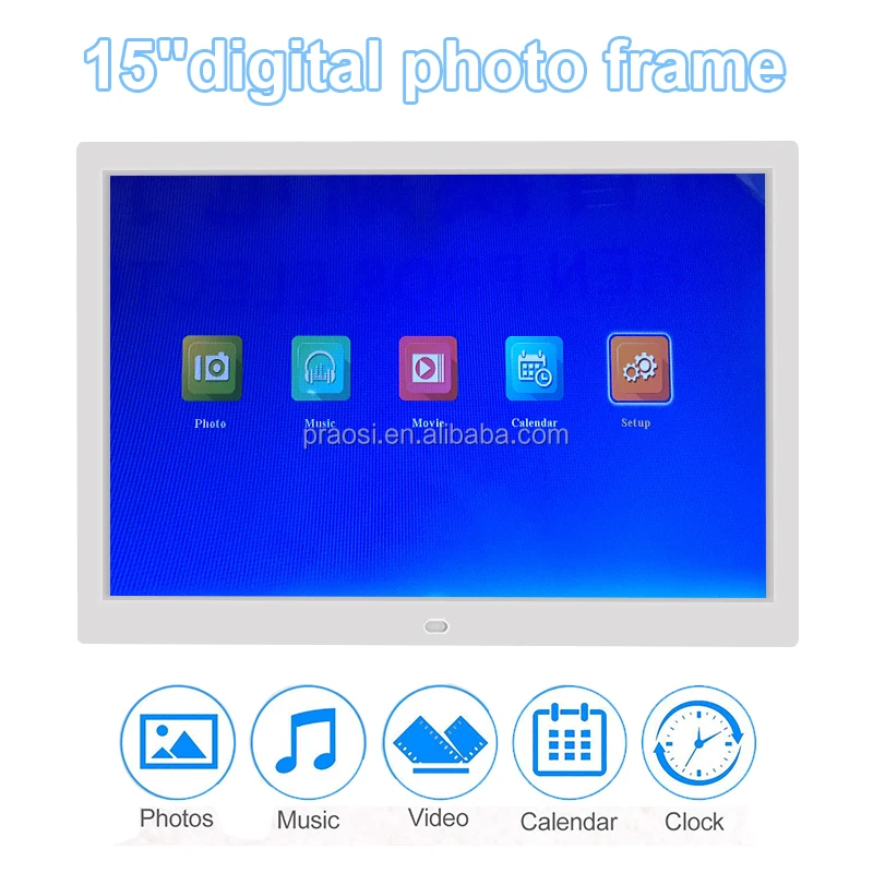 Pros 15 Inch Full Hd Digital Picture Frame Remote Control Electronic