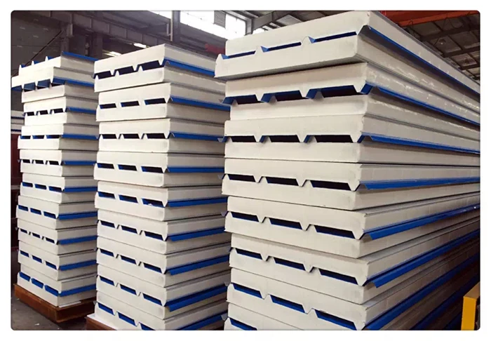  Low Price 50MM Steel Building Warehouse Wall PU Sandwich Panel