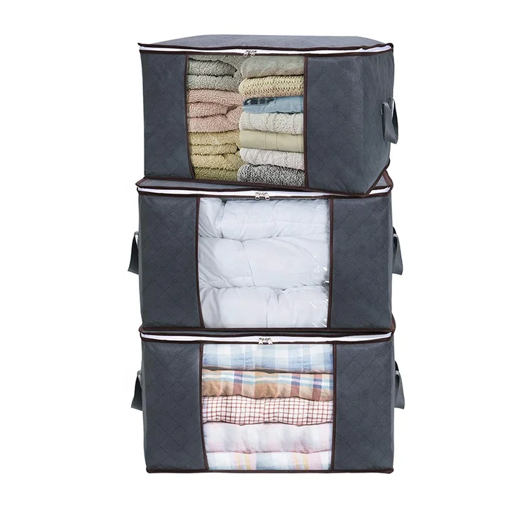 

Hot Sale Portable Zipper Blanket Quilt Packaging Bags, Customized