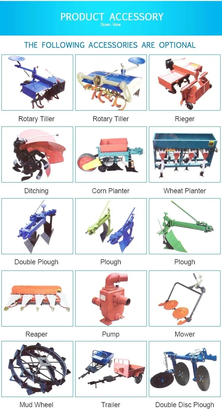 Lansu 18hp Hand Tractors Prices Walking Tractor Buy Hand Tractors