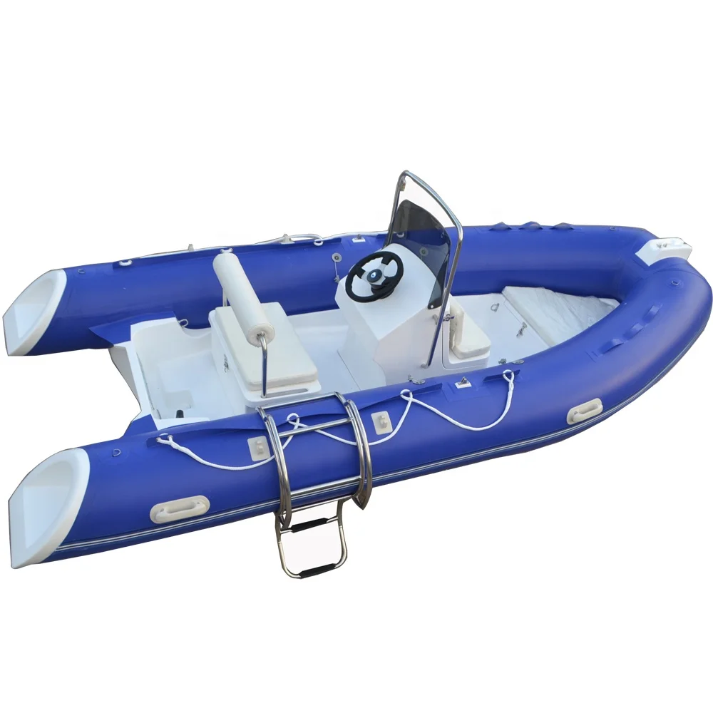 

CE Certificate 420CM RIB Semi-rigid Inflatable Boat For Sale, White, grey, black, blue, green, yellow, orange