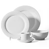 Microwave Oven Safe Portuguese Porcelain Dinnerware, High Quality Hotel Ceramic Dinnerware Set Restaurant/