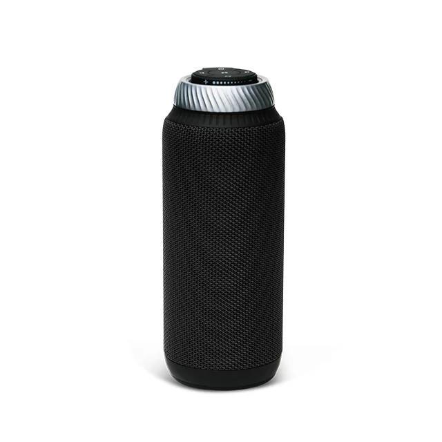 

Fabric cylinder Bluetooth Speaker 20W Wireless Speakers Enhanced Bass Subwoofer