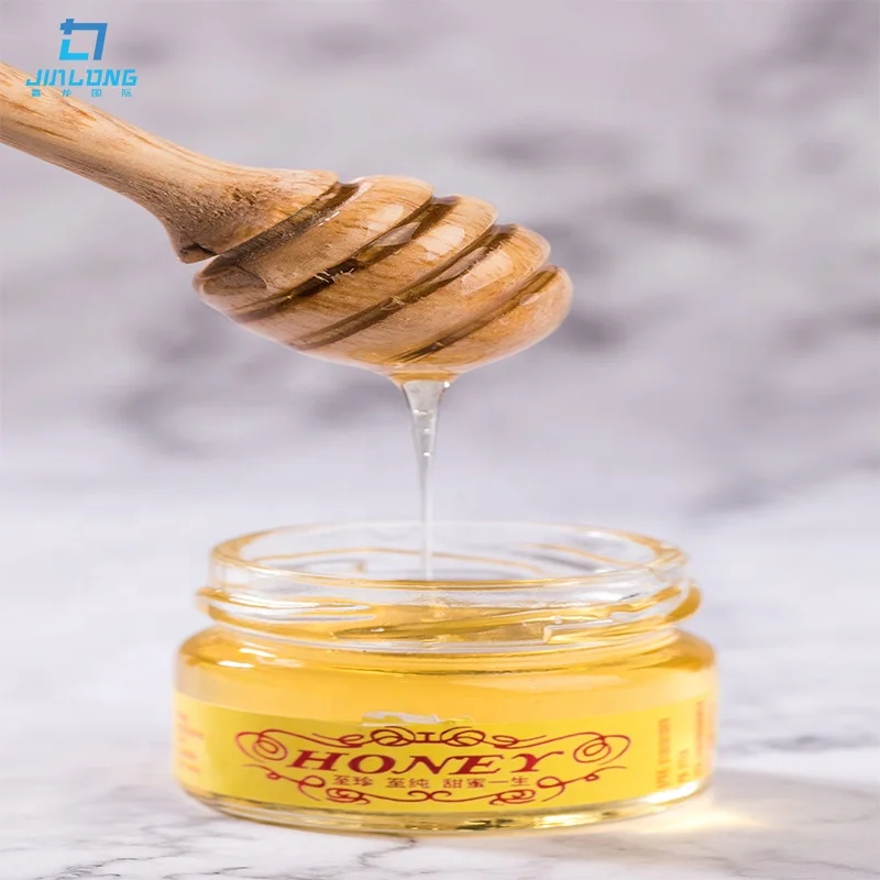 
Good quality small glass jar packing pure natural honey help boost your immune system 