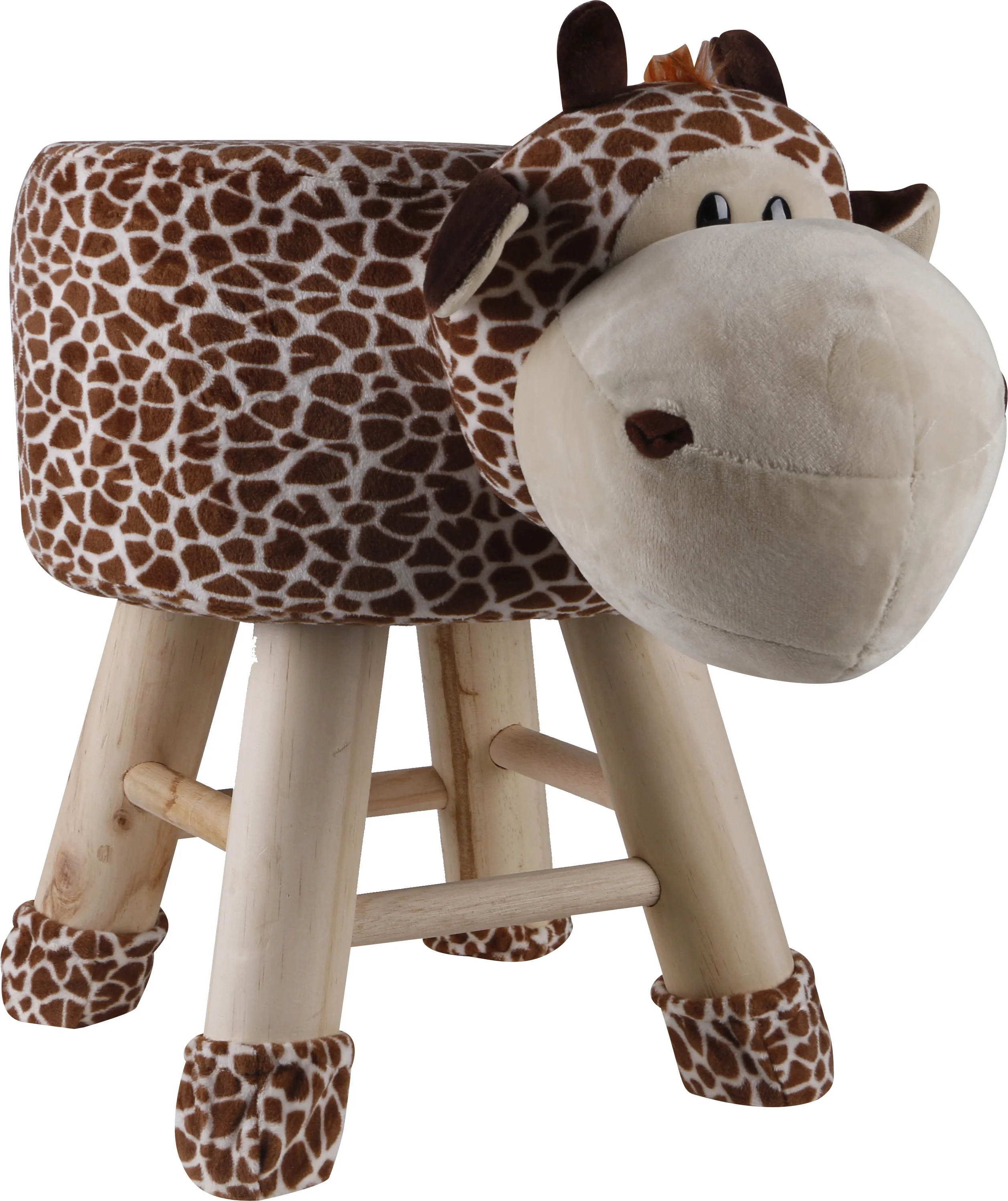 inno-crea动物奥斯曼和儿童脚凳卡通凳椅子儿童礼物