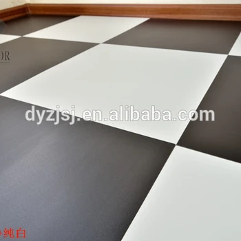 Pure Black And White Pvc Vinyl Plastic Flooring View Plastic