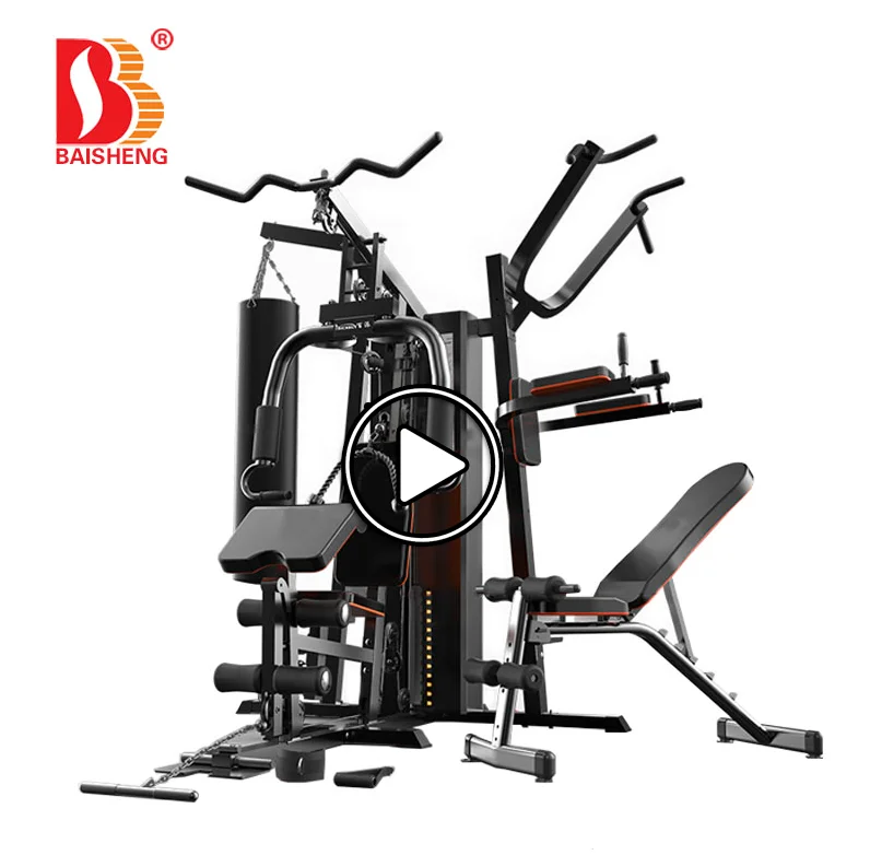 
Multi Functional Trainer Station Home Gym Equipment with 76 KG Weight Plate 