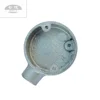 BS4568/IEC61386 65mm Malleable Iron U shaped junction box