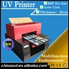 Large format flatbed 3D wood/metal laser printer for sale with A3 size