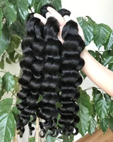 

Long hair bundles raw Indian temple hair, cuticle aligned hair from India, 100% natural Indian human hair