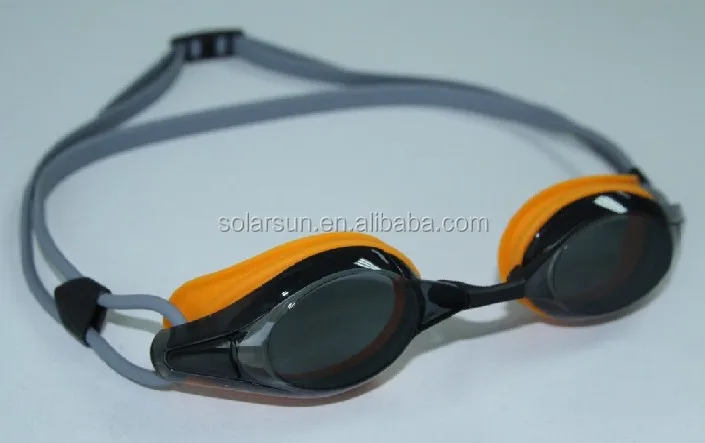 Best-selling Anti-fog 3 Sizes of Replaceable Nosebridge Swim Goggle
