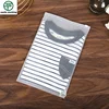 Wholesale resealable cpe plastic zipper bag garment t-shirt slider poly bags for clothes / plastic bag with zipper