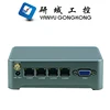 R19CA China VOIP Mini PC Server 4 Lan J1900 Pfsense Fanless Mini pc Network Server linux