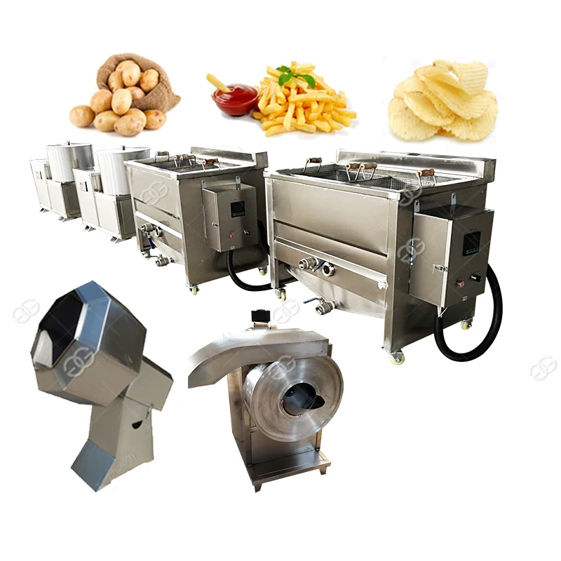 Sweet Potato Chips Processing Machinery Potato Crisp Making Machine ...