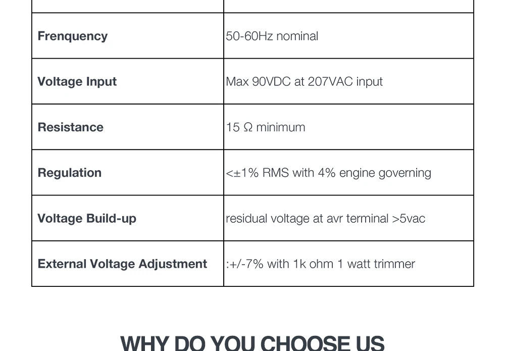 Tarjeta Avr de repuestos para generador diésel sin escobillas SX460