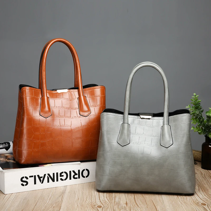 

Lady Fashion Handbag Crocodiel Bag Chinese Manufacturer