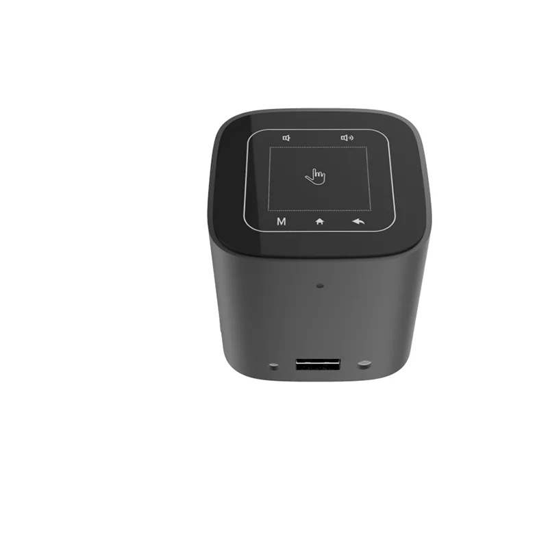 

Mini Cube Shape Portable DLP Smart Portable Projector, Black